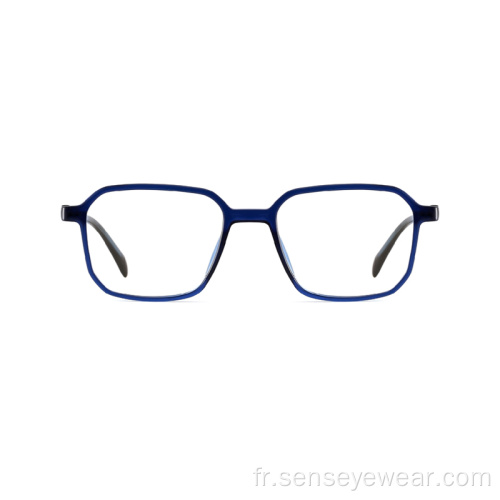 Fashion Eco Mens Acetate Designer Verre Cadre optique